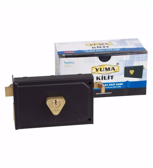 Yuma 14 Cm Trajlı Kilit Kare Ym-602 ürün görseli 1