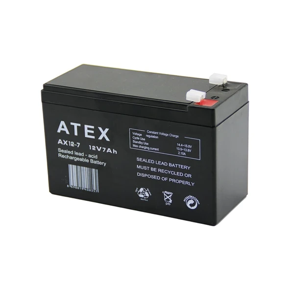 Akü Kalın Kuru Akü 12v-7ah Amper ürün görseli 1