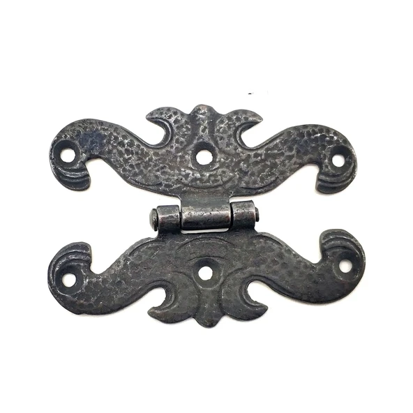 Antika Tarz Dekoratif Pirinç Kelebek Menteşe - 63x45 Mm, Oksit ürün görseli 1