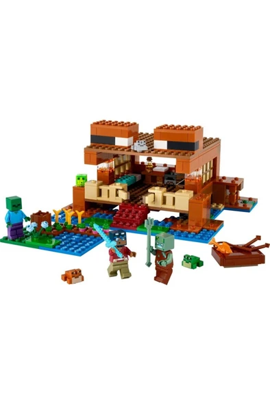 LEGO Minecraft Kurbağa Evi 21256 ürün görseli 1