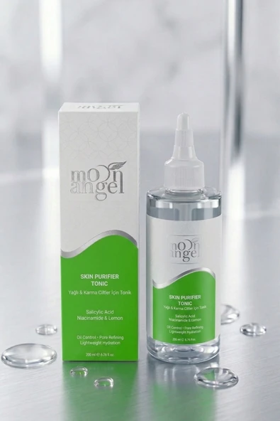Skın Purıfıer Tonik Yağlı ve Karma Ciltler İçin Gözenek Sıkılaştırıcı (Salicylic Acid + Niacinamide) Tonik 200 ml ürün görseli 1