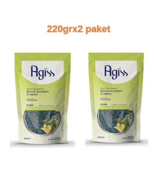 AGISS Boncuk Soyulabilir El Ağdası Azulen 220 gr X2 PAKET ürün görseli 1