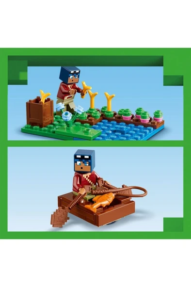 LEGO Minecraft Kurbağa Evi 21256 - Resim 3