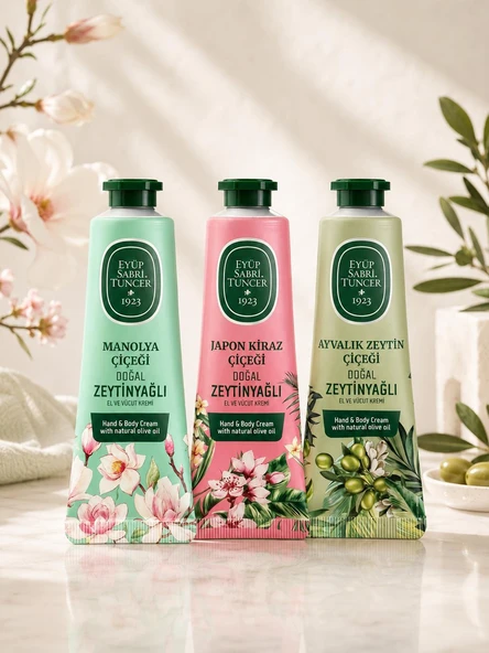 Eyüp Sabri Tuncer El ve Vücut Kremi Seti (3 x 50 ml) ürün görseli 1