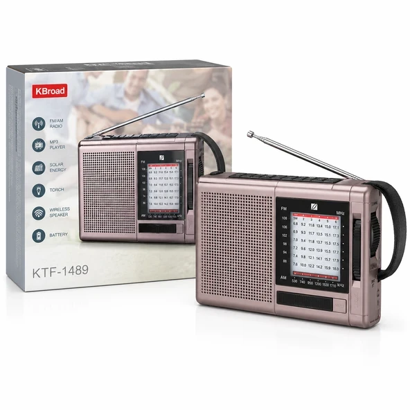 KBroad KTF-1489 Taşınabilir Radyo ve Wireless Speaker ürün görseli 1