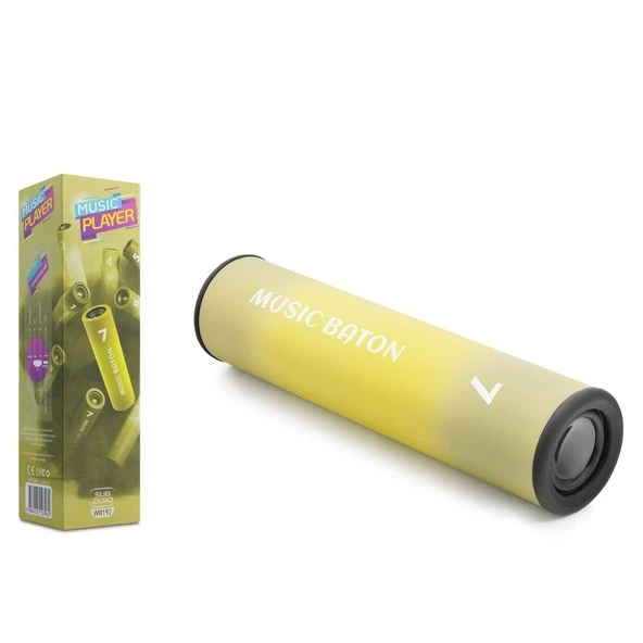 Subzero WR192 Music Baton Taşınabilir Hoparlör Music Player Yeşil(Kopya) ürün görseli 1