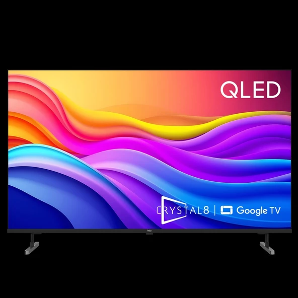 BEKO Crystal 8 QLED 65" 4K UHD Google TV - B 865 C Smart TV ürün görseli 1