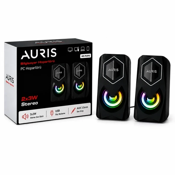 AURIS ARS-PCSP40 Bilgisayar Hoparlörü ürün görseli 1