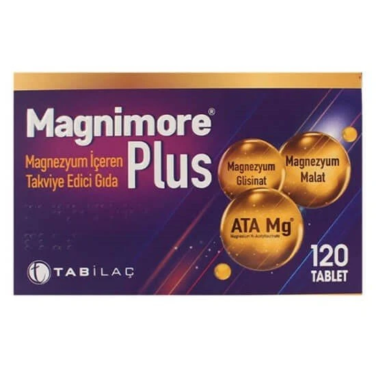 Magnimore Plus 120 Tablet ürün görseli 1