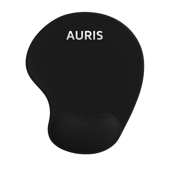 Auris MP02 Jel Destekli Mouse Ped Siyah ürün görseli 1