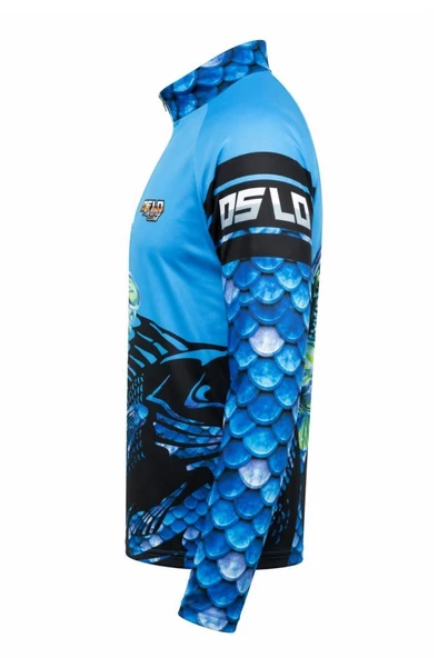 Oslo Performans Balıkçı T-Shirt  Fish Scale - Resim 5