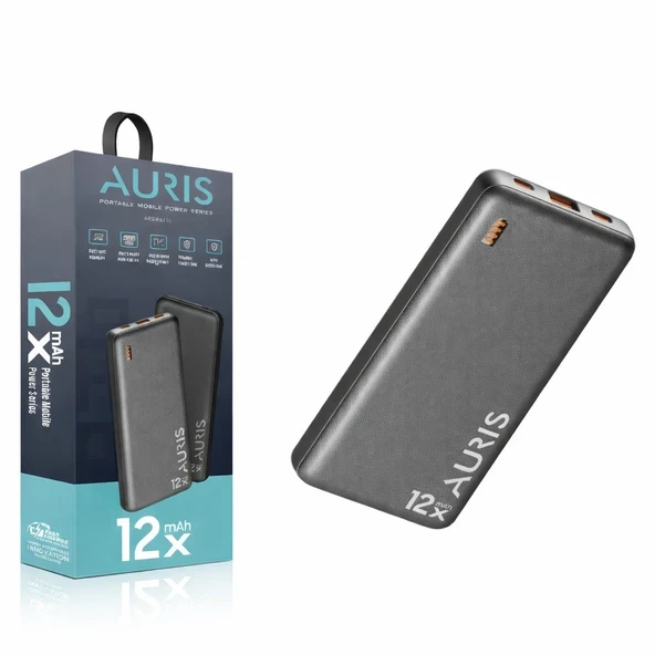 Auris ARS-PB110 12.000 mAh Powerbank ürün görseli 1