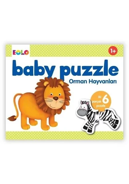 Baby Puzzle Orman Hayvanları ürün görseli 1