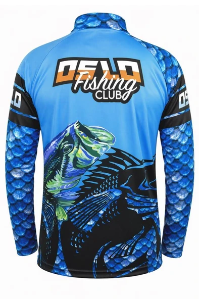 Oslo Performans Balıkçı T-Shirt  Fish Scale - Resim 4