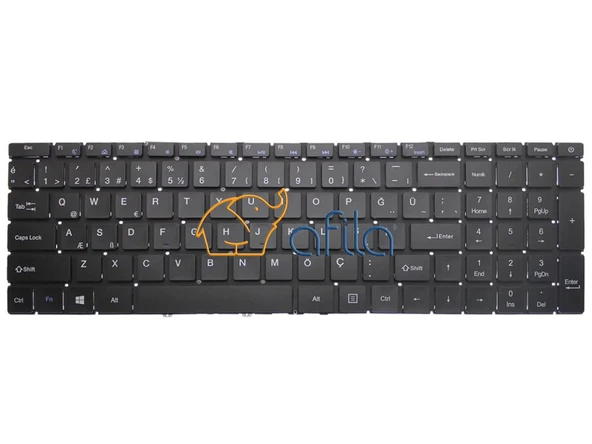 i-Life Zed Air CX7 Notebook Klavyesi, Laptop Tuş Takımı (Siyah TR) / KL1074V3 ürün görseli 1