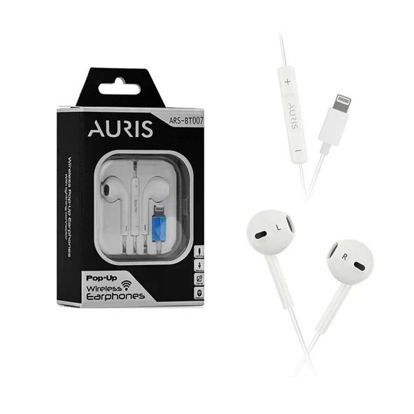 AURIS ARS-BT007 Lightning Girişli Kablolu Kulaklık ürün görseli 1