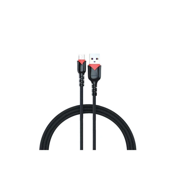 Syrox Plus Micro 2.0a Hızlı Şarj & Data Flexi Kablo 1m C91 ürün görseli 1