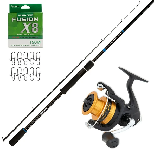 Shimano Bassterra 274cm 7-30gr - Shimano Fx 4000 Spin Olta Seti ürün görseli 1