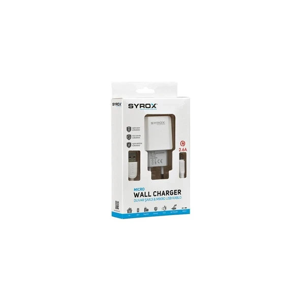 Syrox j47 2.6 Amper Şarj Aleti ürün görseli 1