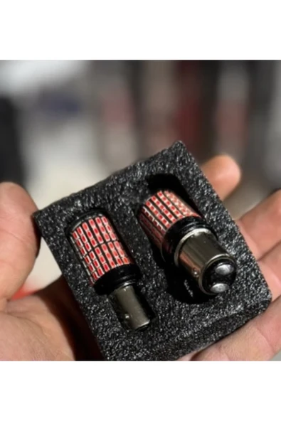 Çift Duy 144 Led Kırmızı Fren Lambası ürün görseli 1