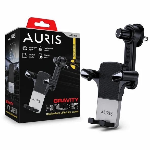AURIS ARS-H8 Gravity Holder Araç İçi Telefon Tutucu ürün görseli 1