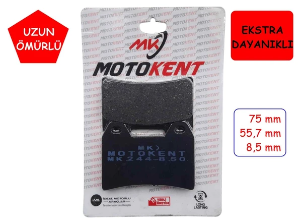 Cf Moto Mt800 Clx 700 Ön Fren Disk Balatası Mtk Fa244 ürün görseli 1