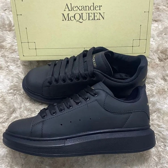 Alexander McQueen Full Siyah Erkek Spor Ayakkabı ürün görseli 1