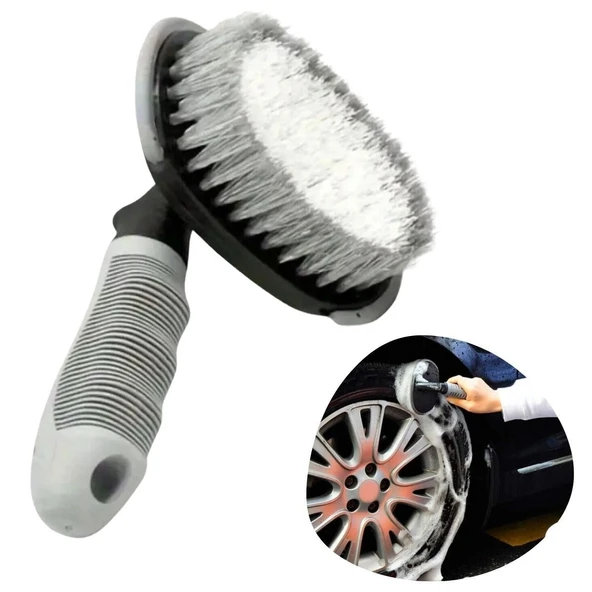 Çok Amaçlı Araç Temizlik Fırçası – Oto İç ve Dış Yüzeyler, Koltuk, Halı, Torpido ve Jant İçin Ergonomik Temizlik Fırçası ürün görseli 1