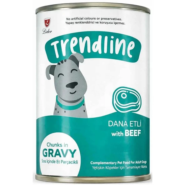 Trendline Dana Etli Köpek Konservesi 400gr ürün görseli 1