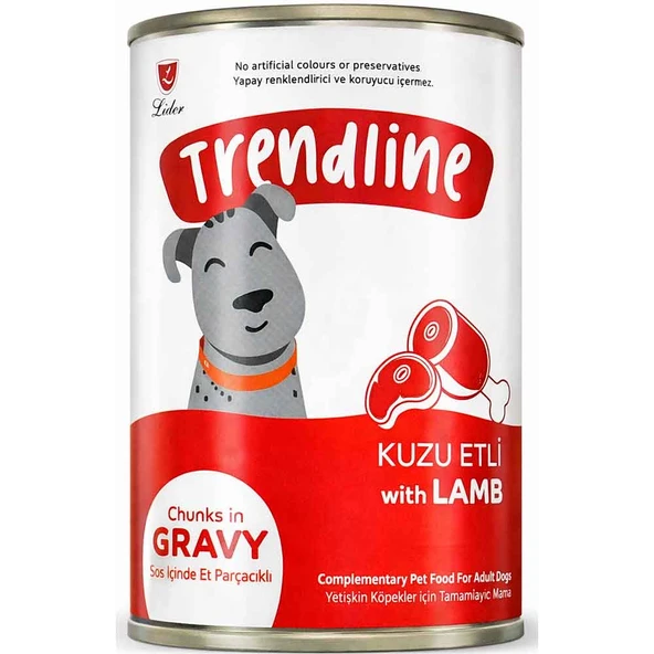 Trendline Kuzu Etli Köpek Konservesi 400 Gr ürün görseli 1