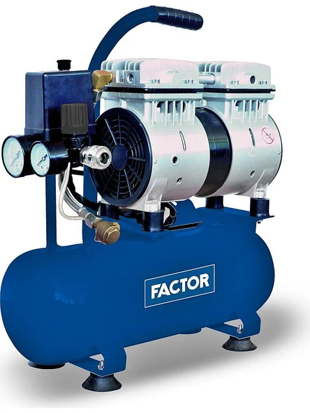Factor EWS 6 Yağsız Sessiz Hava Kompresörü 6 Litre | 8 Bar ürün görseli 1