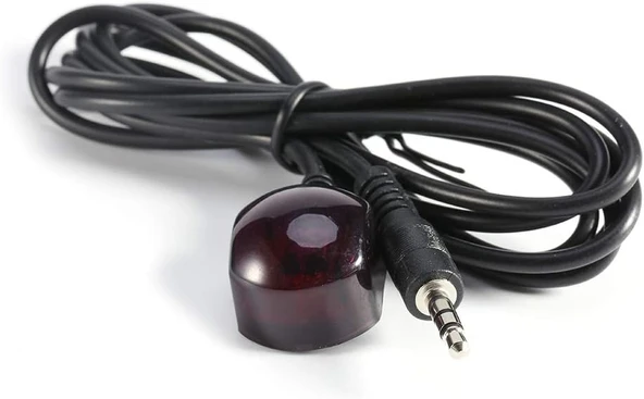 IR Kablo Kızılötesi Uzaktan Kumanda Alıcı Göz Uzatma Kablosu 3.5mm LED Işıklı TV STB Uyumlu ürün görseli 1