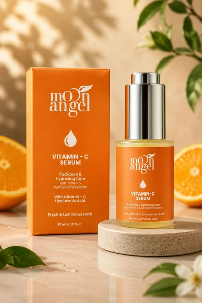Vitamin C Serum (Hyaluronik Asit) Aydınlatıcı Cilt Tonu Eşitleyici Bakım Serumu 30 ml ürün görseli 1