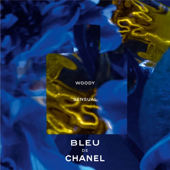 CHANEL Bleu De Chanel Eau De Parfum Spray 50ML - Resim 6