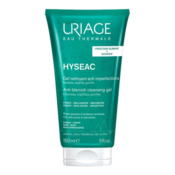 Uriage Hyseac Akneye Eğilimli Ciltlere Özel Temizleme Jeli 150 ml ürün görseli 1