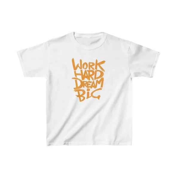 Unisex Çocuk Baskılı T-shirt - Beyaz ürün görseli 1