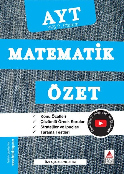 Delta Kültür YKS 2. Oturum Matematik Özet ürün görseli 1