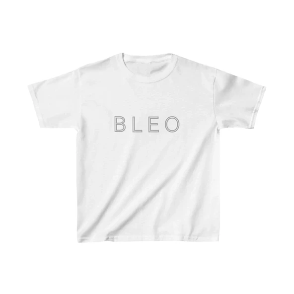 Unisex Çocuk Baskılı T-shirt - Beyaz ürün görseli 1