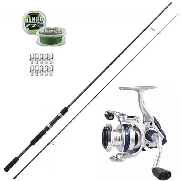 Okuma Aria 4000 - Shimano FX XT 270cm 10-30gr Spin Olta Seti ürün görseli 1