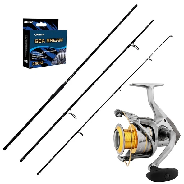 Okuma Avenger 10000 - Kendo Carp 360cm 3 Parça Sazan Olta Seti ürün görseli 1