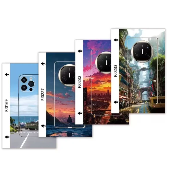 Motorola EDGE 50 FUSİON Uyumlu Arka Kaplama Kişiye Özel Tasarım Ekstra Arka Koruma ürün görseli 1