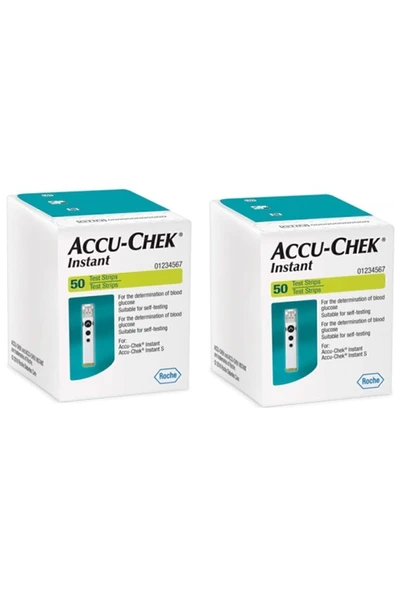 Accu Chek Accu-Chek Instant Ölçüm Çubuğu 50 Adet 2 Adet ürün görseli 1