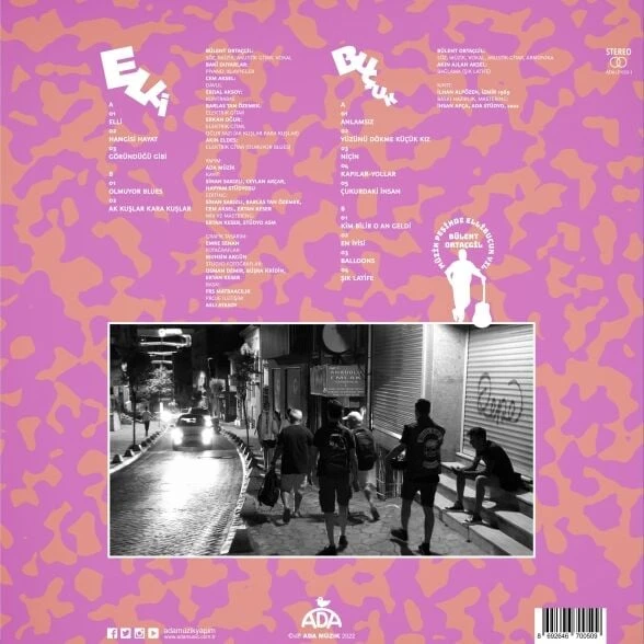 Bülent Ortaçgil Elli Buçuk Double LP Plak - Resim 2