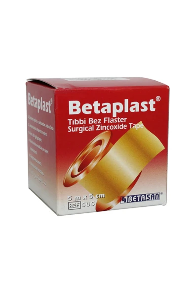 Betasan Betaplast Tıbbi Bez Flaster 5M X 5Cm 505 ürün görseli 1
