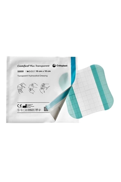 Comfeel Coloplast Plus Transparent ( Şeffaf) 10x10 Yara Örtüsü 1 Adet 335330 ürün görseli 1