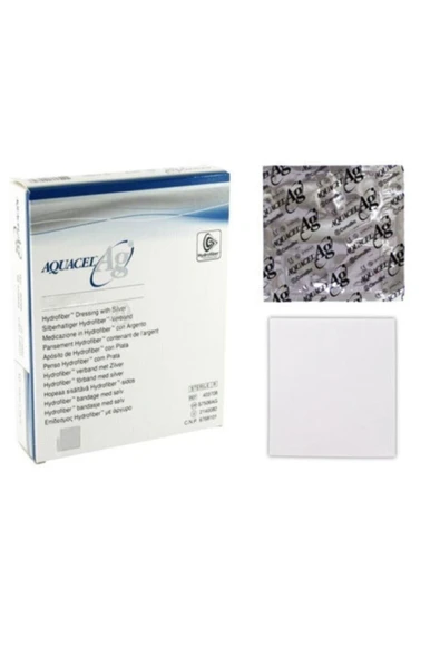 Convatec Aquacell Gümüşlü Yara Örtüsü 10*10cm 3 Adet Aquacel ürün görseli 1