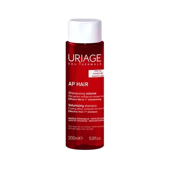 Uriage EAU Thermale Ap Hair Shampooing Volume 200 ml ürün görseli 1