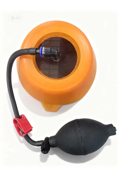MG Silikonlu Göğüs Vakum Sistemi Çap 16 Cm (160mm / Kunduracı Göğsü Pompası) Turuncu ürün görseli 1