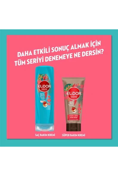 ELİDOR ARGAN YAĞI & HİBİSKUS ÖZÜ ŞAMPUAN 400 ML ürün görseli 1