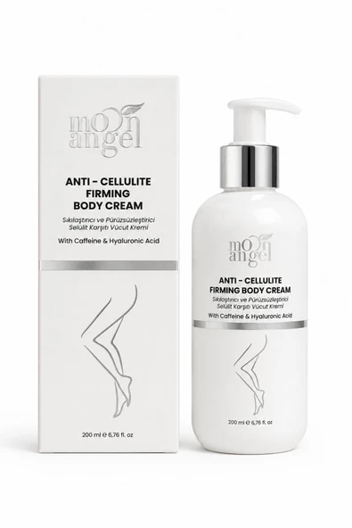 Selülit Karşıtı Krem Sıkılaştırıcı ve Pürüzsüzleştirici Vücut Kremi (Caffeine Hyaluronic Acid) 200 ml ürün görseli 1